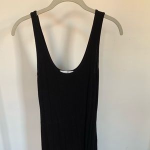 Forever 21 Black Midi Dress
